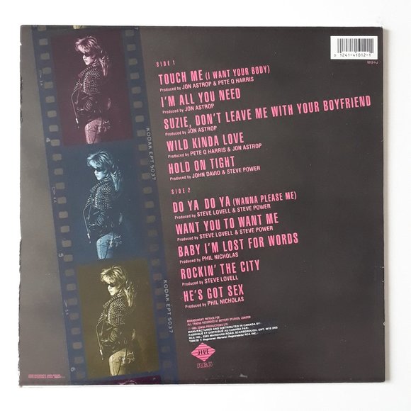 Samantha Fox. Touch Me. 1986 - Picture 2 of 4